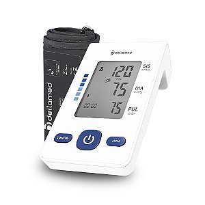 Aparelho De Pressão Arterial Digital Braço Aut Lcd Ass. De Voz Ultra Max Rf 7035