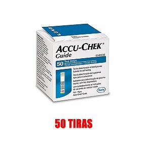 Tiras Reagentes Accu-chek Guide (c/50 tiras) - Roche