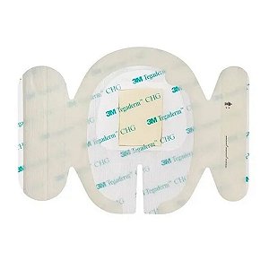 Curativo Tegaderm Transparente 1657R CHG (8,5cm x 11,5cm) - 3M