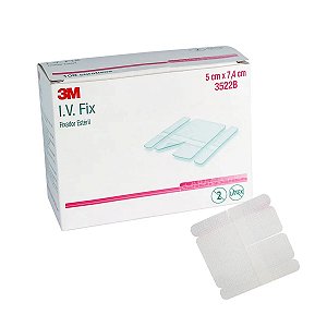 Fixador Estéril para Cateter Periférico IV Fix c/100und. - 3M