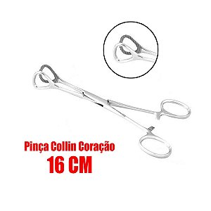 Pinça Collin Coração (16cm) - ABC