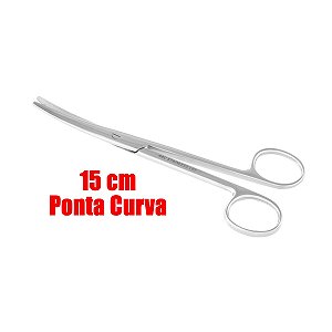 Tesoura Mayo Stille Curva (15cm) - ABC