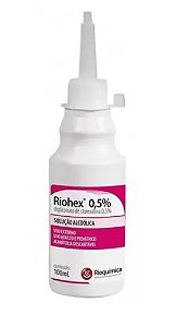 Chlorexidina Solução Alcoólica 0,5% (100ml) - Rioquimica