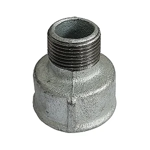 Luva Femea Reducao Galvanizado NPT