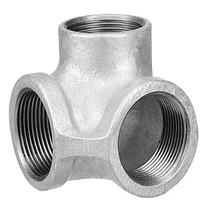 Cotovelo com Saída Lateral Galvanizado