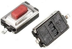 BOTÃO SMD TÁCTIL ...TELECOMANDO GM - PEUGEOT- CITROEN.. 20 PÇS