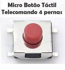 20 PÇS- Botão Chave Toque 6x6x3.4mm 4 Pinos Renault Toyota Ford....