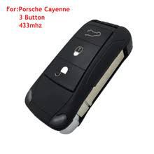 Chave Canivete Porsche Cayenne 3 Botão Frequncia 433 Cod-