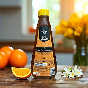 BISNAGA DE MEL DE FLORES DE LARANJEIRA - 1.1 KG - 100% MEL PURO