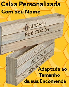 CAIXA DE MADEIRA PERSONALIZADA