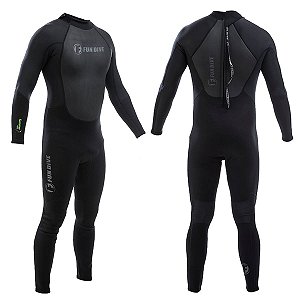 Roupa De Neoprene 1,5mm Summer Fun Dive Mergulho Pesca Surf - M