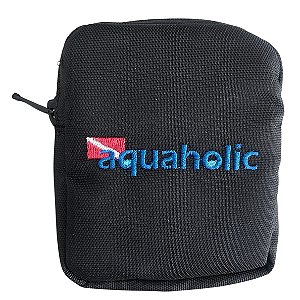 Bolso Para Lastro De Mergulho Até 3kg Ziper Ykk - Aquaholic