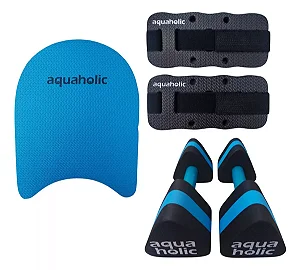 Kit Hidroginastica Prancha Caneleira Halter 2a3kg Aquaholic
