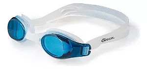 Óculos De Natação Lente Fumê Não Embaça Silicone- Luna Excel