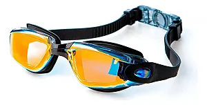 Óculos De Natação Espelhado Anti Fog Raios Uv Panther Excel