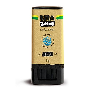 Protetor Solar Facial Brazinco Fps 47 Bastão Resistente Água
