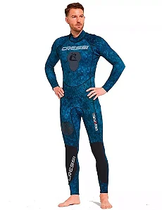 Roupa De Mergulho Neoprene 3mm Cressi Tokugawa Pesca Sub