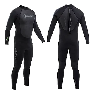 Roupa De Neoprene Longa Mergulho Surf Summer 1,5mm Fun Dive
