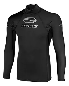 Camisa De Lycra Manga Longa Natação Mergulho Uv50 - Seasub