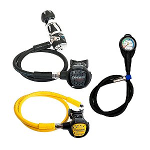 Regulador De Mergulho Cressi Mc9 Balanceado Completo
