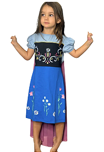 Fantasia Infantil Princesa Mariana - Princesa do Gelo