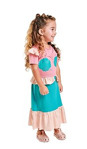 Fantasia Infantil Princesa Sereia