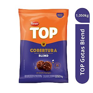 Cobertura Chocolate Blend Top - Gotas 1,050kg Harald