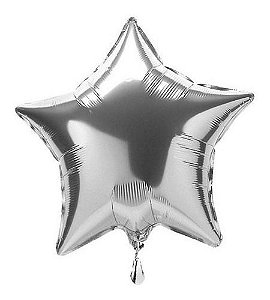 Balão Metalizado Estrela 40cm - 01 Unidade