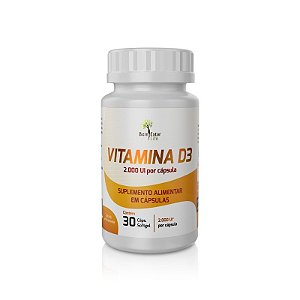Vitamina D3 2000 UI 30 Cápsulas
