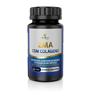 ZMA com Colágeno 60 Cápsulas