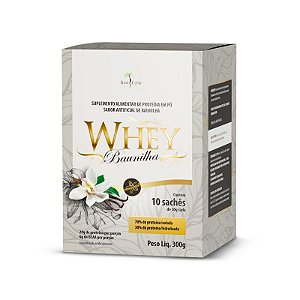 Whey 10 Sachês Baunilha