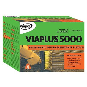 Impermeabilizante Flexível Viaplus 5000 18KG Viapol