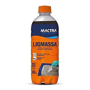 Aditivo para Argamassa Ligmassa 900ml Mactra