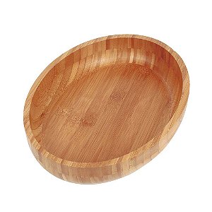 Gamela Oval 33x23cm Bamboo Mor