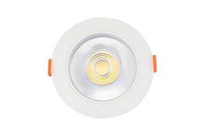 Spot Easy Led de Embutir 3W 6500K Bivolt Redondo Branco Bronzearte