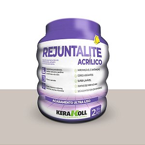 Rejunte Rejuntalite Acrílico Cinza Pérola 2KG Kerakoll