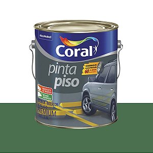 Tinta Pinta Piso Premium Fosco Verde Quadra 3,6L - Coral