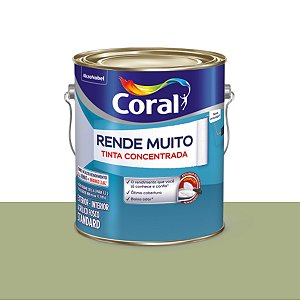 Tinta Standard Acrílica Fosco Rende Muito Verde Kiwi 3,2L -  Coral