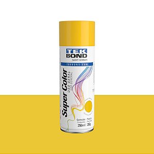 Tinta Spray Uso Geral Amarelo 350ml Tekbond