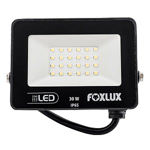 Refletor Led 30W 6500K Bivolt Foxlux