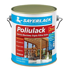 Verniz Poliulack Fosco Acetinado 900ml Sayerlack