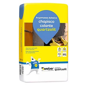 Chapisco Colante 20KG Quartzolit