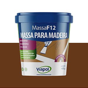 Massa de Calafetar Madeira F-12 400G Imbuia Viapol