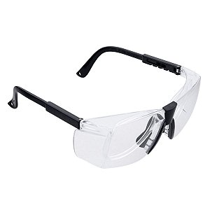 Óculos de Segurança Delta Incolor 012223512 Carbografite