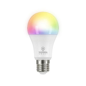 Lâmpada LED RGB com Wi-Fi 10W E27 Taschibra