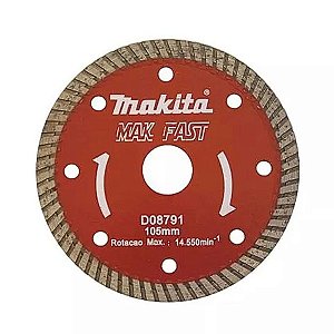 Disco Diamantado 105mm para Marm/Gran Makfast Turbo D08791 Makita