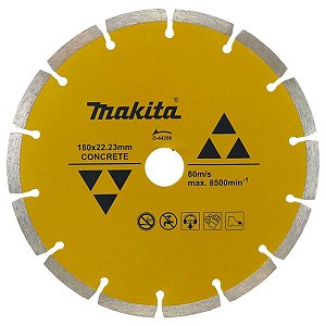 Disco Diamantado 180x22,23MM para Concreto D-44286 Makita