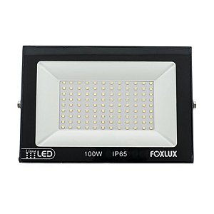 Refletor de Led 100W 6500K Branca Bivolt LED38.37 Foxlux