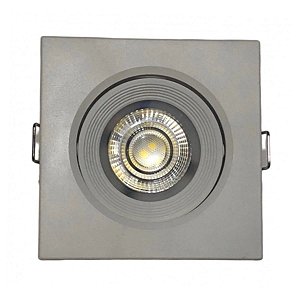 Spot Led 3W Quadrado 3000K Bivolt Foxlux