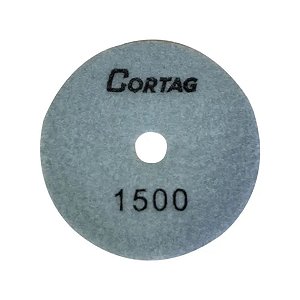 Disco Diamantado para Polimento Seco/Úmido 100mm G1500 Cortag